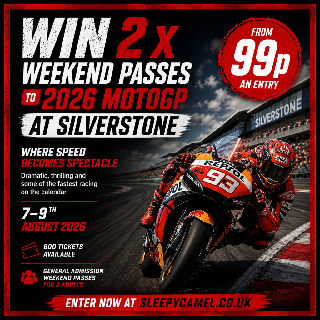 Win a Weekend at MotoGP Silverstone 2026