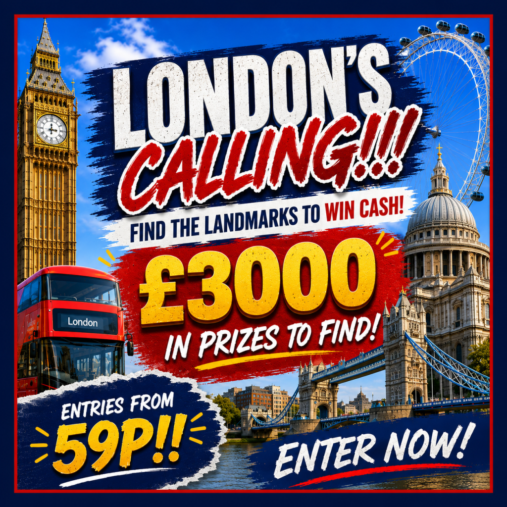 LONDON’S CALLING! Instant Wins!