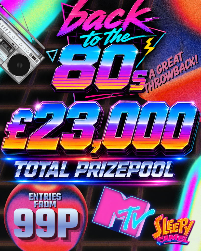 BACK TO THE 80’s! Instant Wins!
