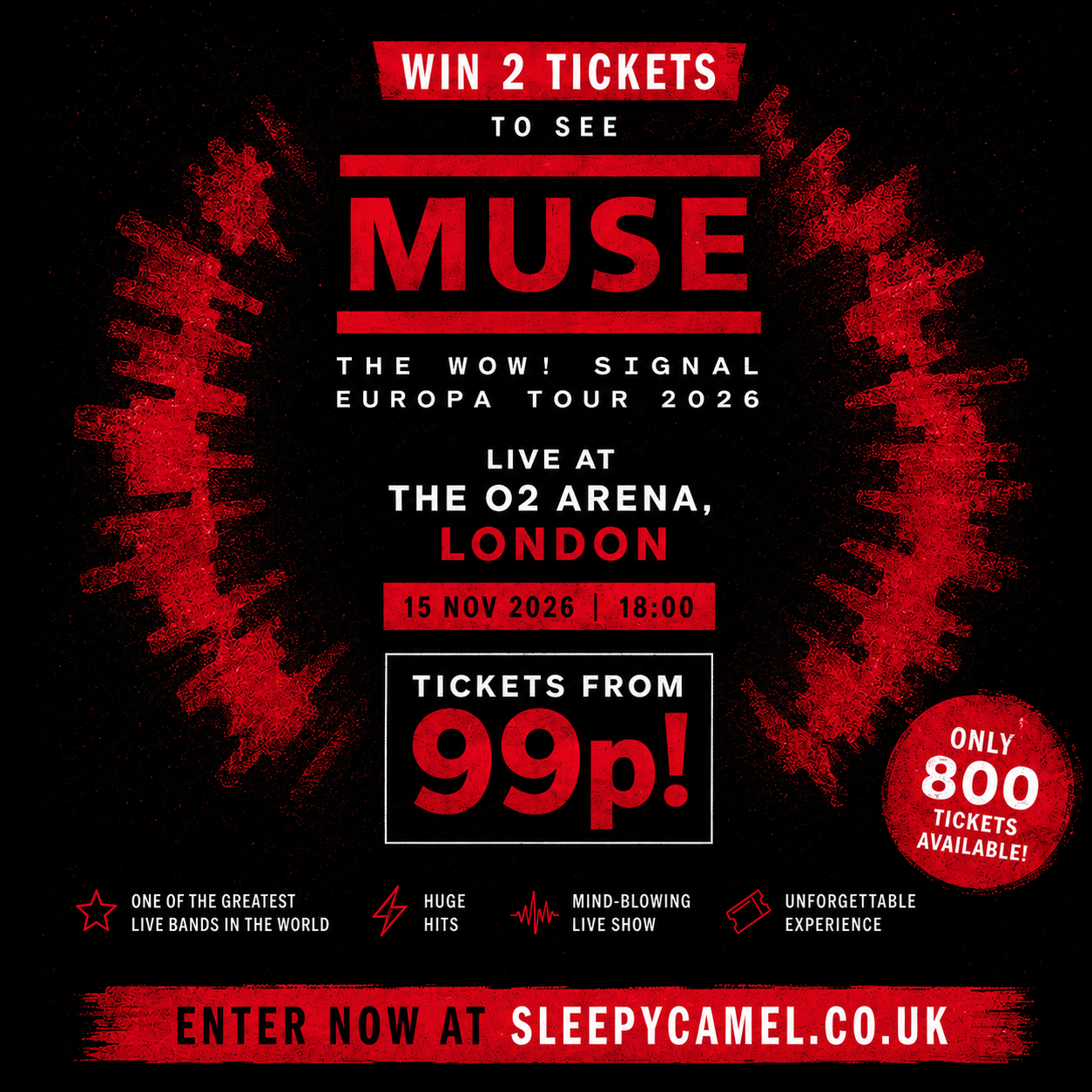 MUSE LIVE IN LONDON!