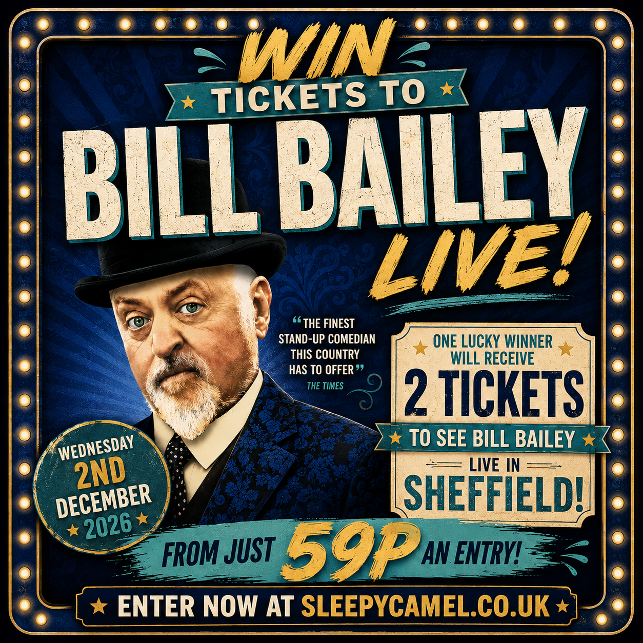 BILL BAILEY LIVE IN SHEFFIELD!
