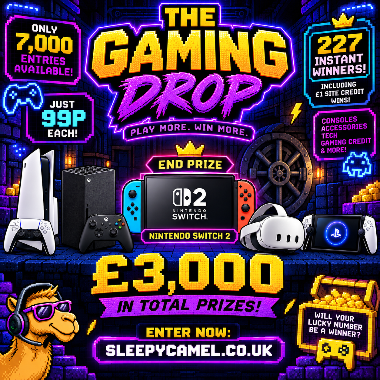 THE GAMING DROP! Instant Wins!