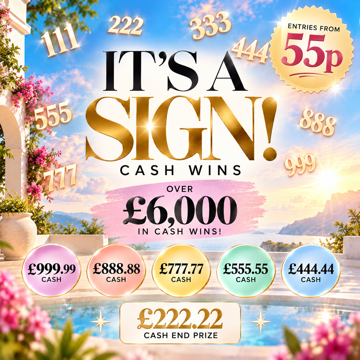 IT’S A SIGN! – INSTANT CASH WINS