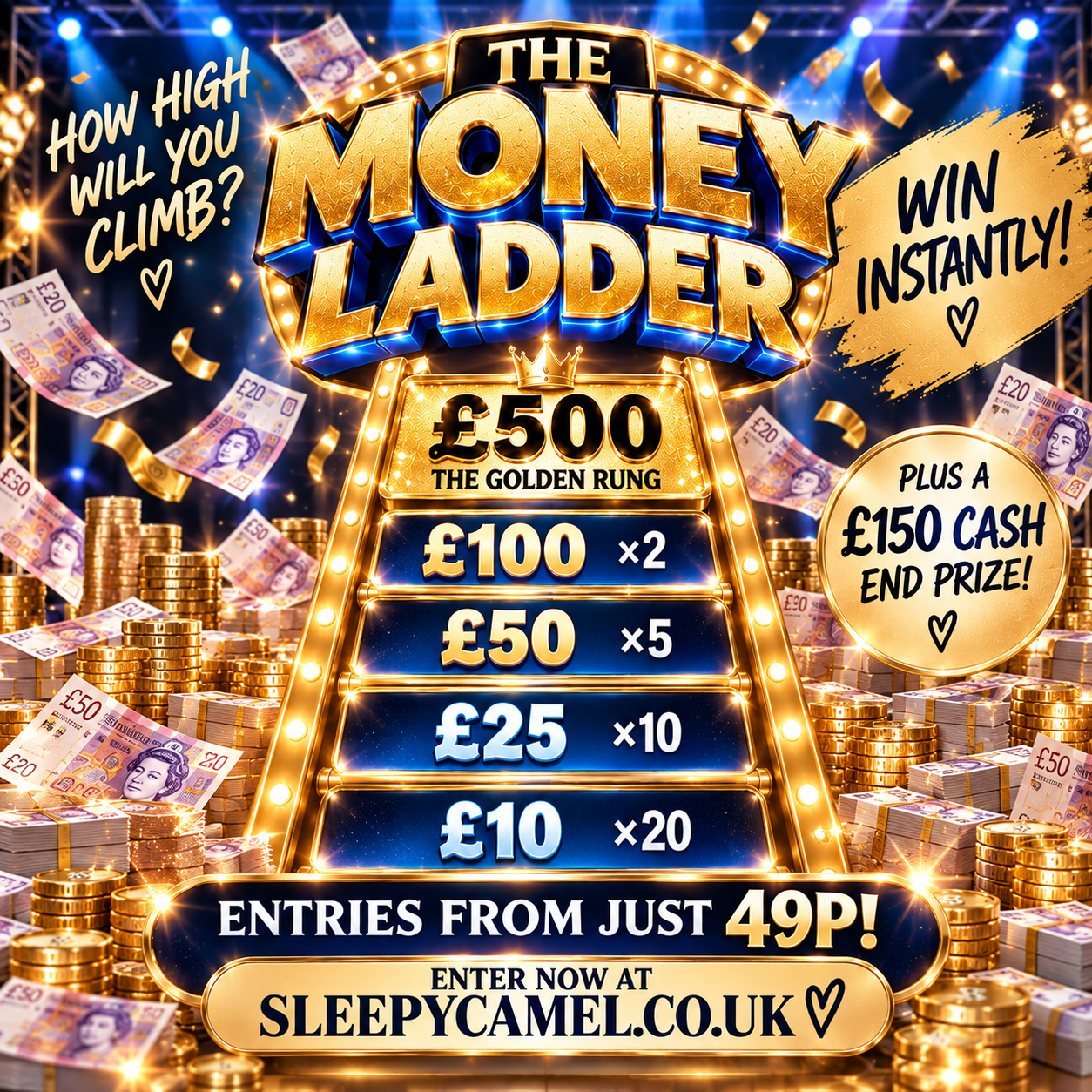 THE MONEY LADDER!!