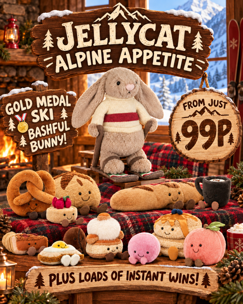 Jellycat Jackpot – Alpine Appetite!